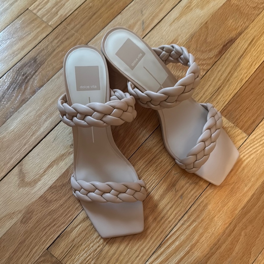 Dolce Vita Women's Braided Sandals - Cream